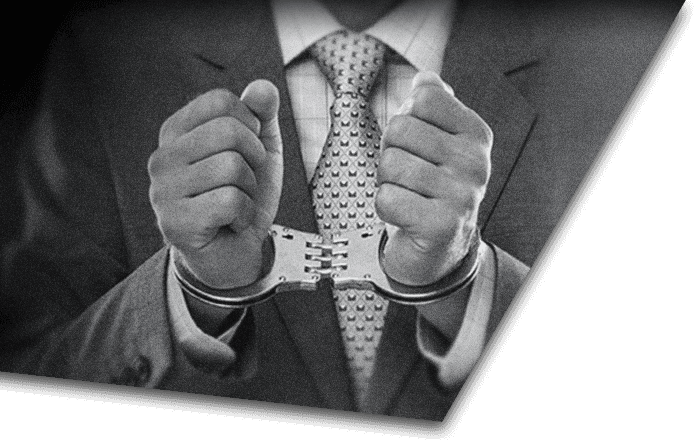 man in handcuffs